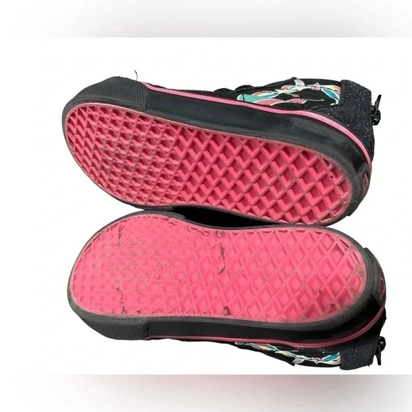 Vans Unicorn  Sparkle High Top Shoes Size 6.5 - Picture 7 of 7